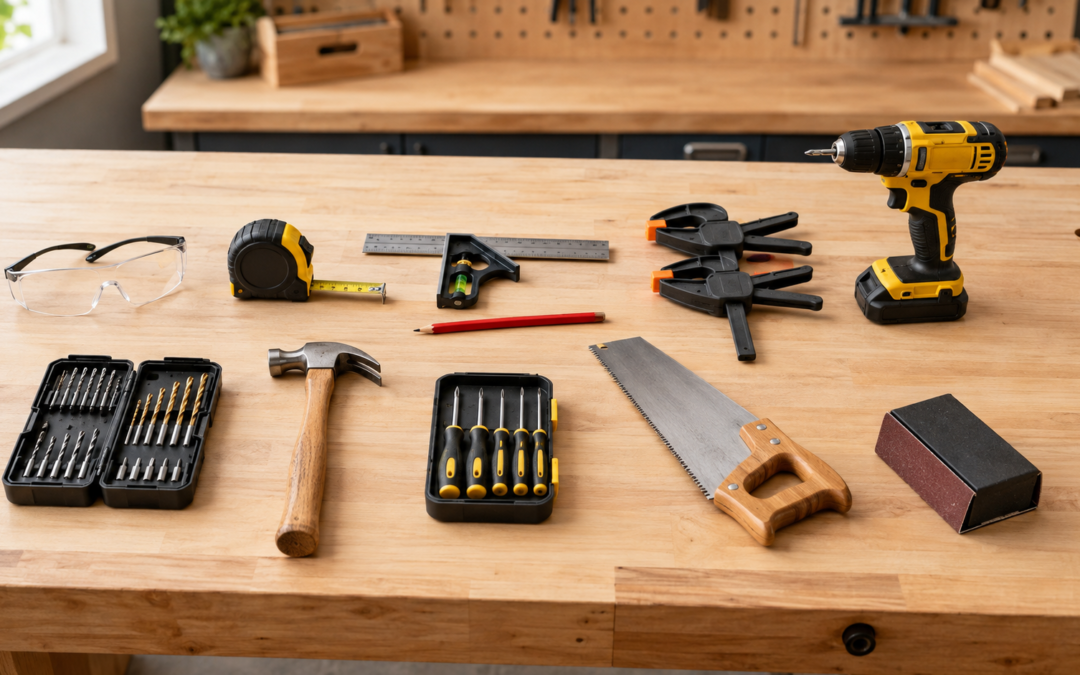 12 Essential Woodworking Tools for Beginners